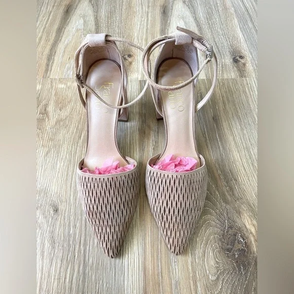 Franco Sarto Tan Perry Pumps Size 6.5 EUC - Picture 1 of 6